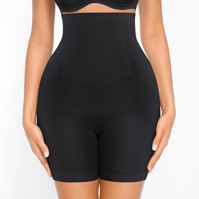 FeelinGirl Tummy Control Shapewear Shorts Shaper for Women High-Waisted Thigh Fashion Comfort Womenswear Nylon Leg Fit