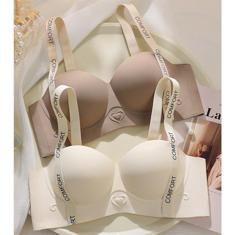查看[Seamless Breathable Half Cup Frameless Push up Bra with Letters]在 ...