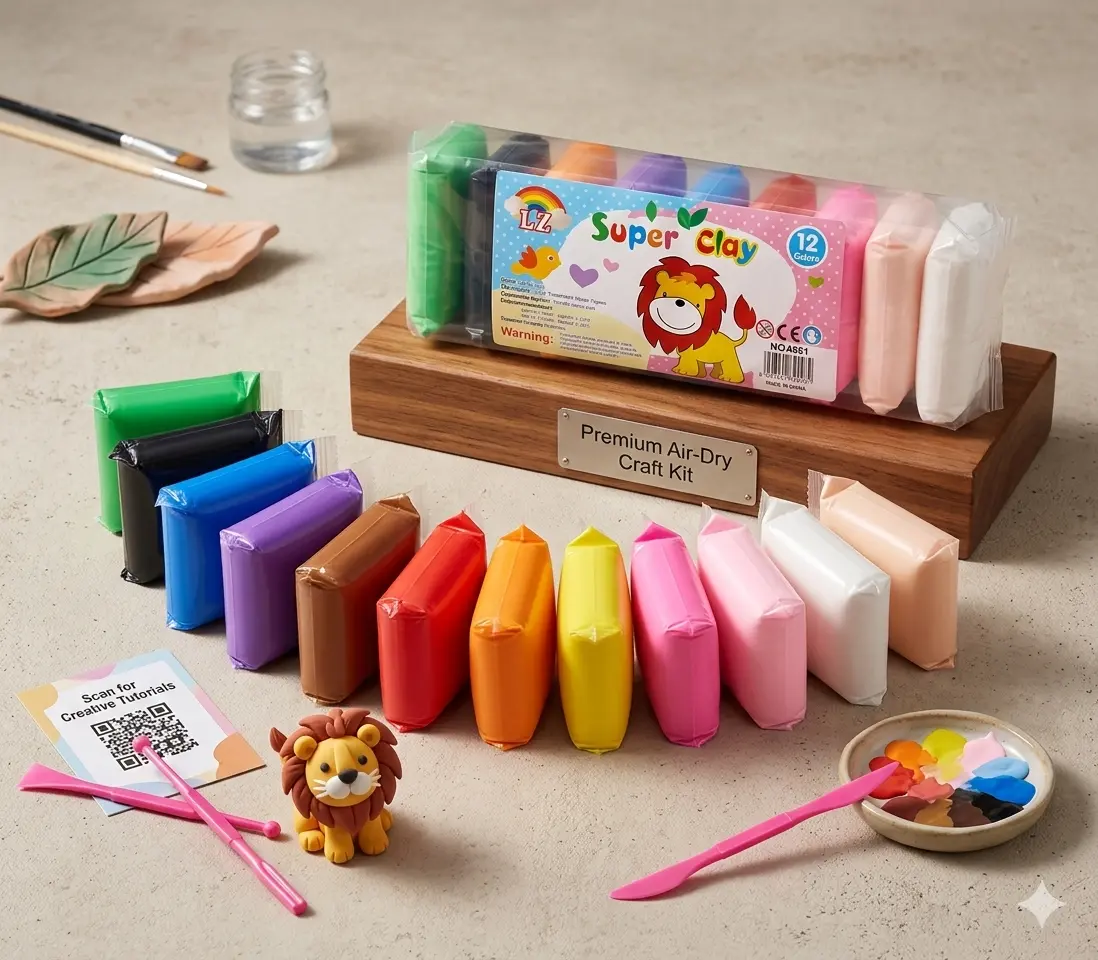 Set de Foami Moldeable Magic Clay - 12 Colores + H TikTok爆款商品分析 - GMV