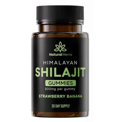 Natural Rems Pure Himalayan Shilajit Gummies