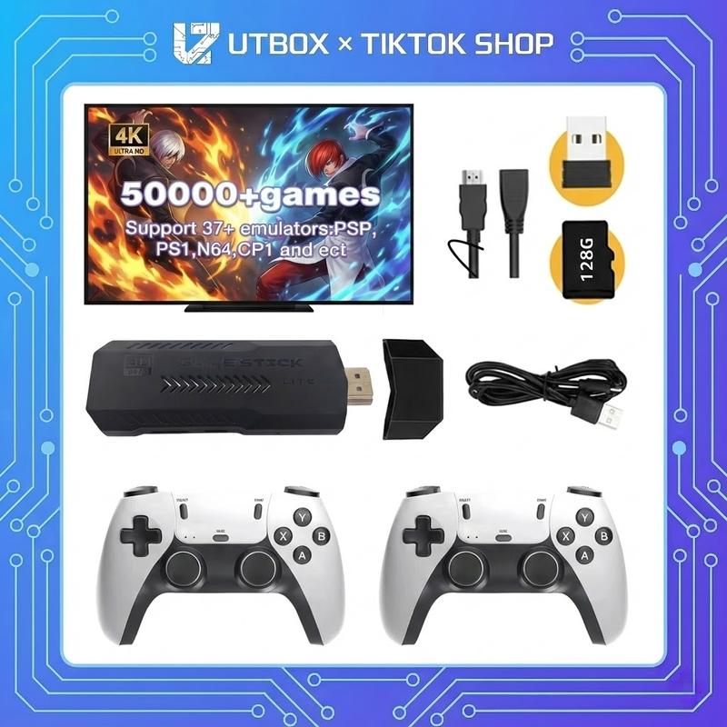 Utbox 查看[【50000 Jeux en 1】UTBOX X2 PRO Game Stick Rétro – Console 4K HDMI, 37 ...