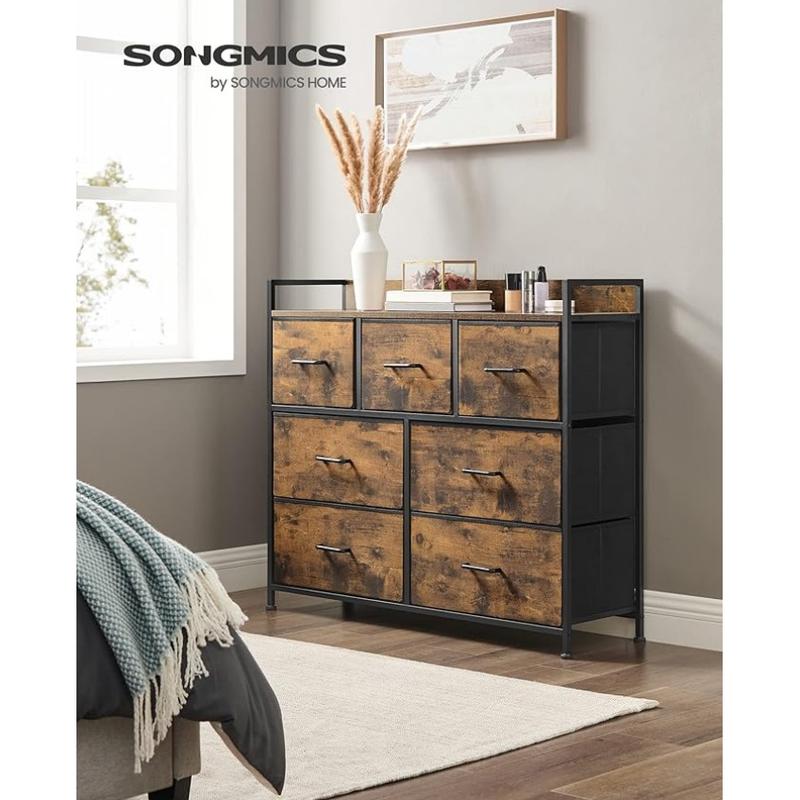 SONGMICSHOME Kommode Schrank 7 Stoffschubladen mit TikTok爆款商品分析 - GMV ...
