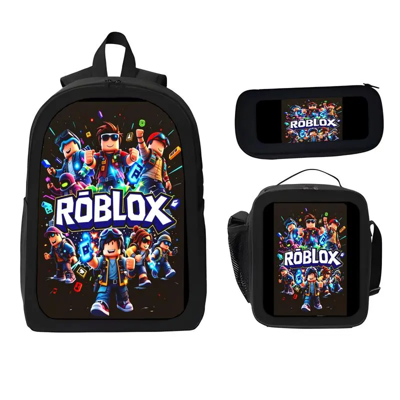 查看[1-3pcs Set Unisex Backpacks, Roblox Game Fashion Style Mini-Craft ...