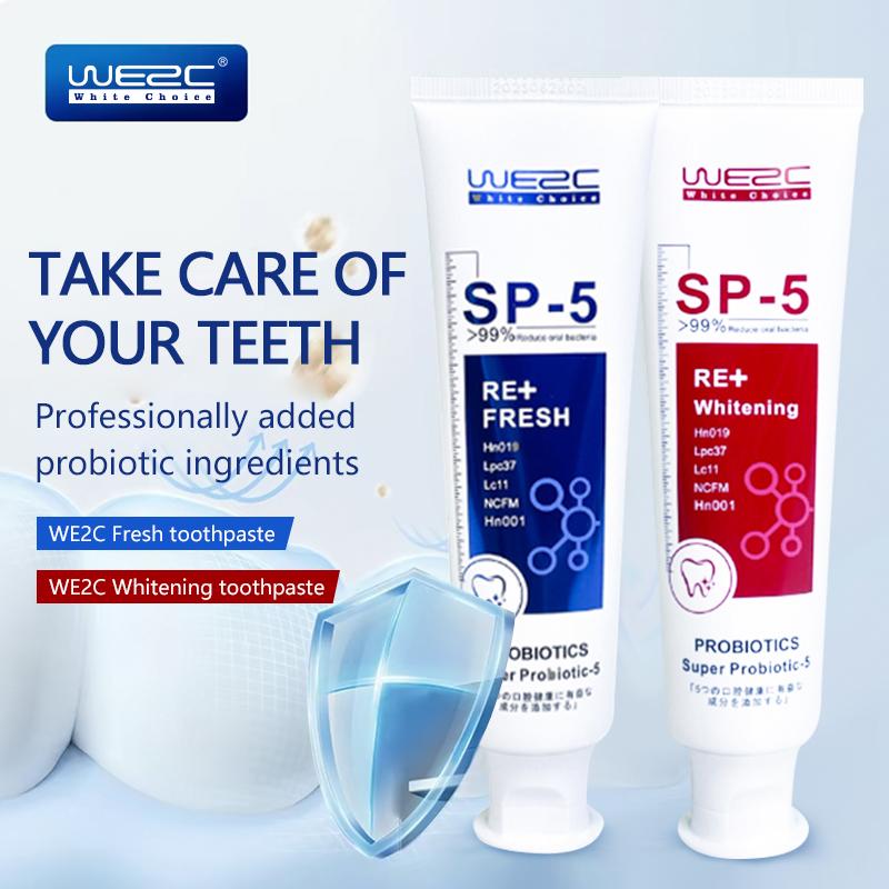 WE2C [SP-5 Probiotic Toothpaste] Whitens teeth, cl TikTok爆款商品分析 - GMV ...