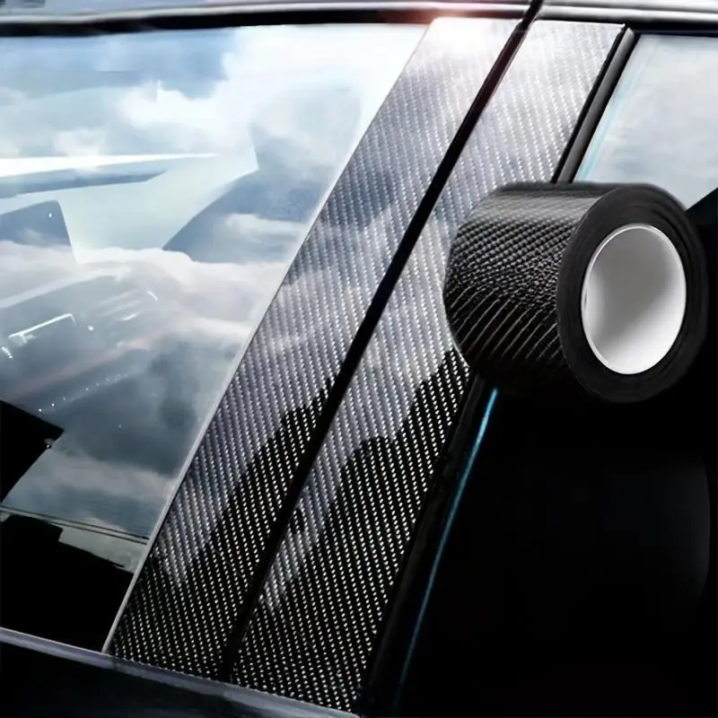Carbon Fiber Pattern Car Sticker, 1 Roll Multi-fun TikTok爆款商品分析 - GMV ...