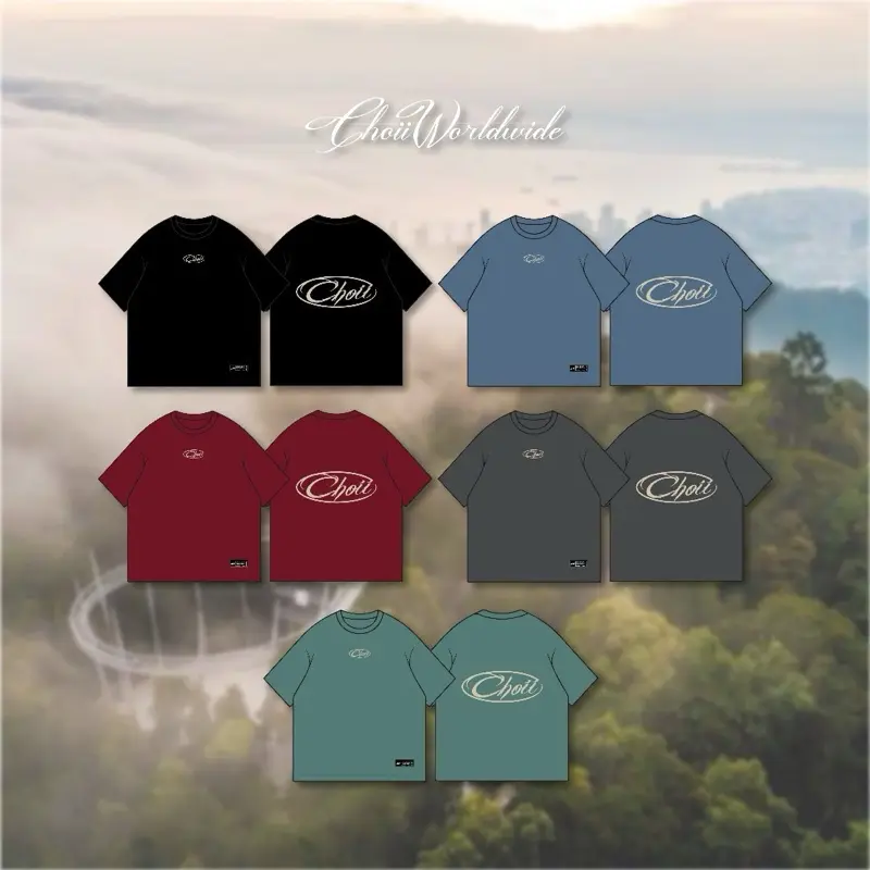Choii Oval Logo Oversize Tee | TikTok Shop Sales History | FastMoss