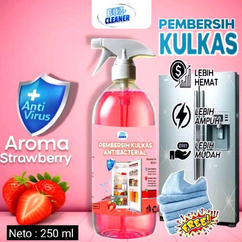 BUZ CLEANER Pembersih Kulkas [AROMA STRAWBERRY 250 TikTok爆款商品分析 - GMV ...