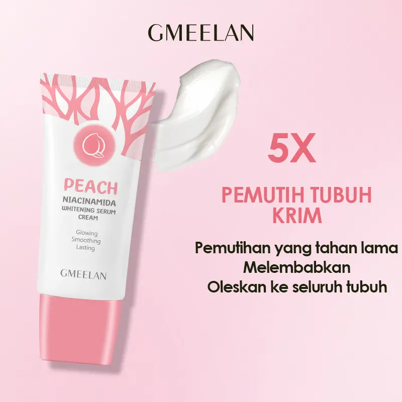 GMEELAN Peach Niacinamide Whitening Serum Cream