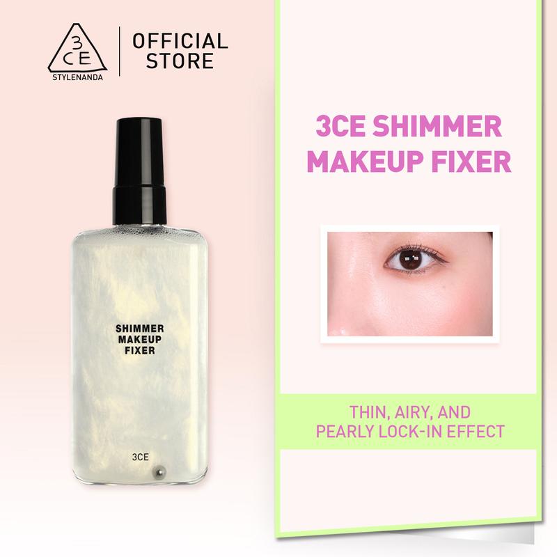 3CE Shimmer Makeup Fixer Setting Spray