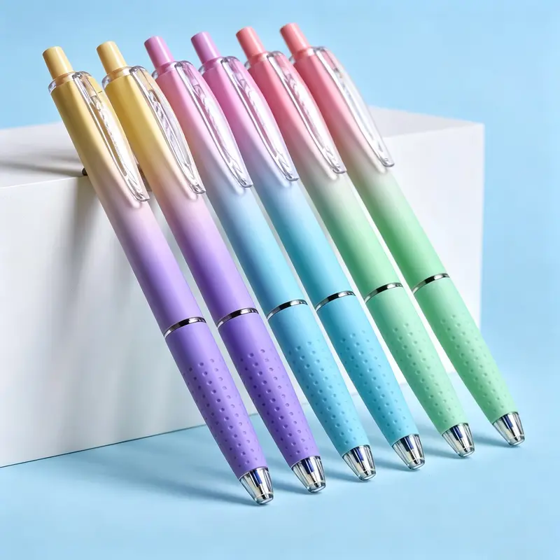 6-Pack Gradient Gel Pens Set, 0.7mm Fast-Drying Bl TikTok爆款商品分析 - GMV ...