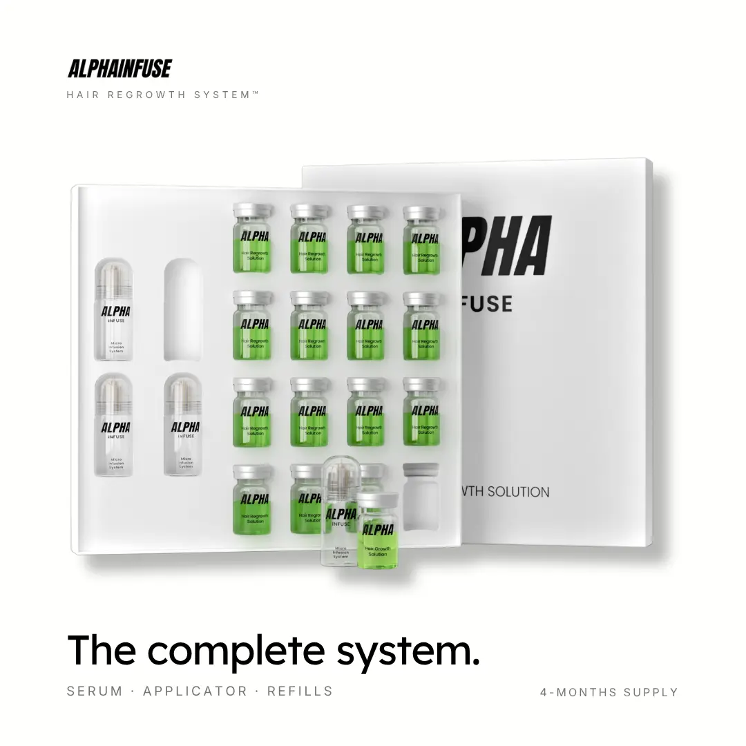 AlphaInfuse Scalp Care System - 1-Month, 2-Month, 4-Month Supply