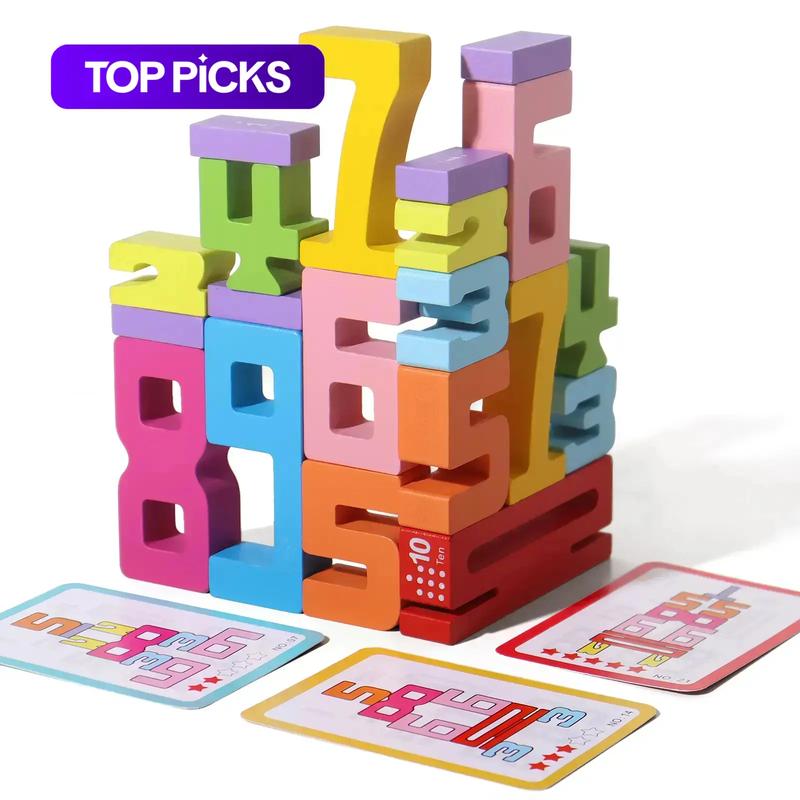 Wooden Number Building Block (1 Box), Number Count TikTok爆款商品分析 - GMV ...