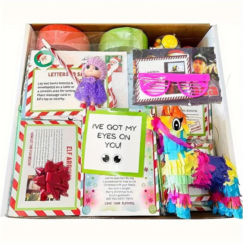 查看[Elf Kit 24 Days Of Christmas, Fun Elf Activities Props, Christmas ...