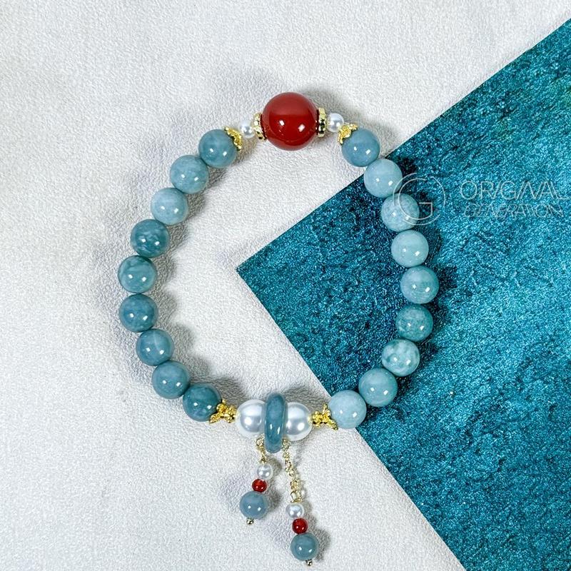 Jade Bracelet for Adults Elegant Design with Red a TikTok爆款商品分析 - GMV ...