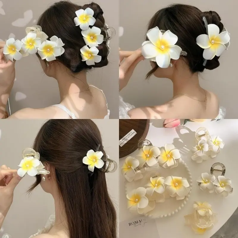查看[Klip Rambut Bunga, Untuk Wanita, Fesyen Korea, Rekaan Cantik, Klip ...