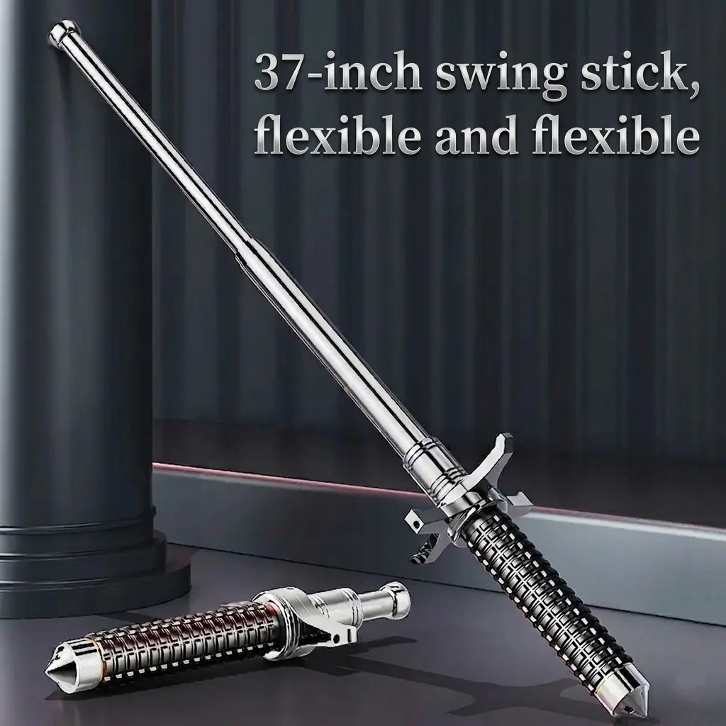 Telescopic two-Section Survival Stick, Portable Em TikTok爆款商品分析 - GMV ...