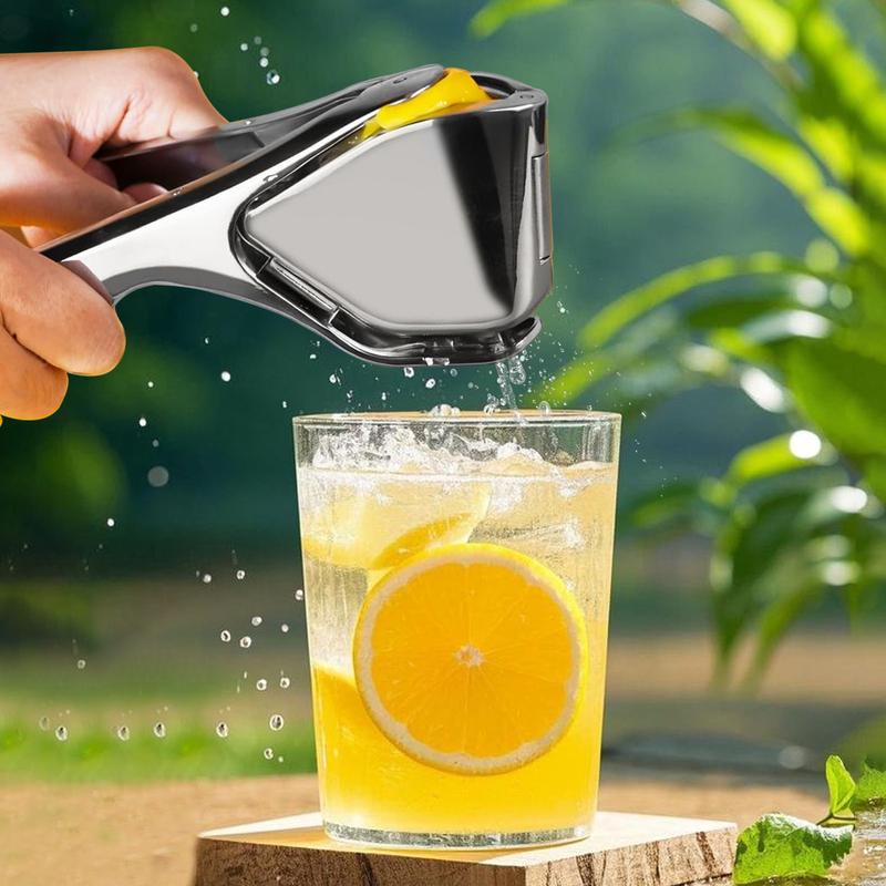 【AREL】Stainless Steel Citrus Juicer, Handheld Lemon Squeezer, Home Essential