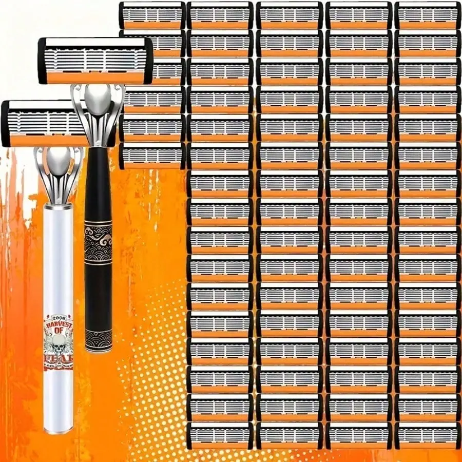 This classic men's razor features 72 ultra-sharp a TikTok爆款商品分析 - GMV ...