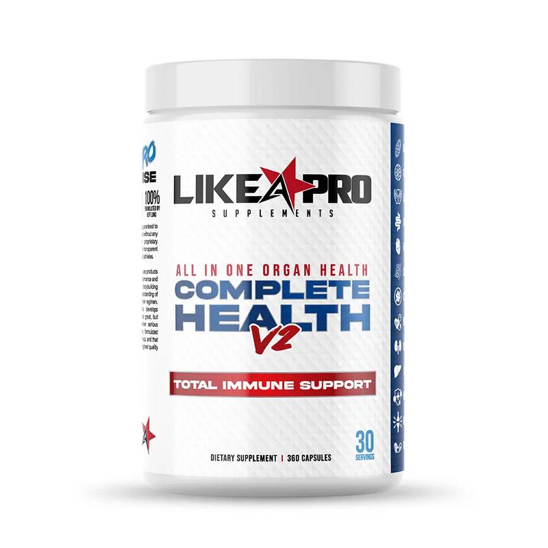 Like A Pro Complete Health and Organ Support Dietary Supplement