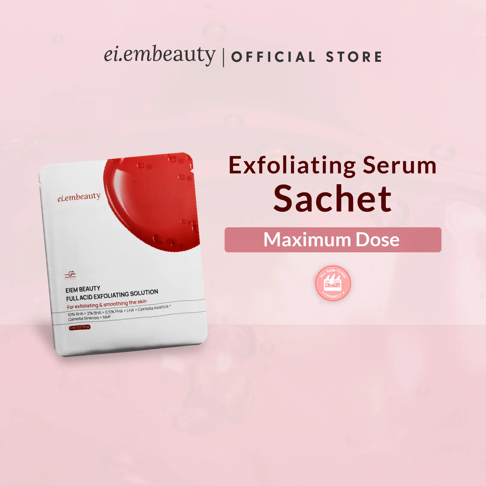 EIEM Beauty Exfoliating Serum Sachet