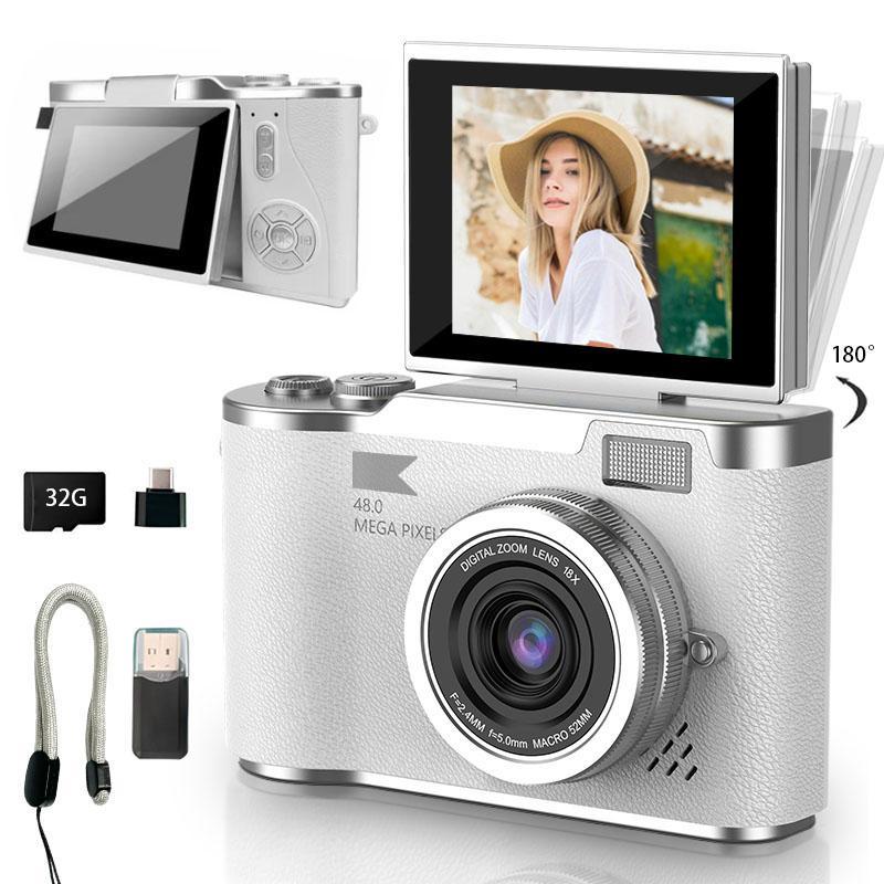 Portable USB Rechargeable Camera, Foldable Screen TikTok爆款商品分析 - GMV/销量 ...