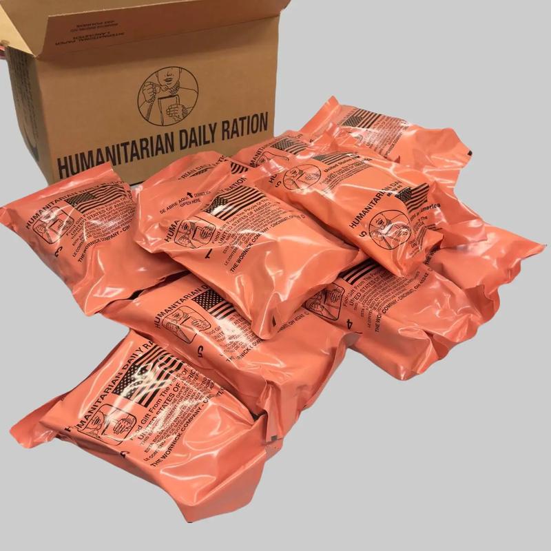 Human Daily Ration ζ₯η[HDR U.S. Humanitarian Daily Rations 10-Pack Protein-Rich Vegetarian ...