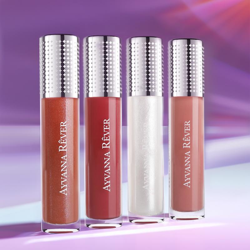 Ayvanna Rever Brillo de labios de 4 piezas, Set de lujo de 4 piezas de ...