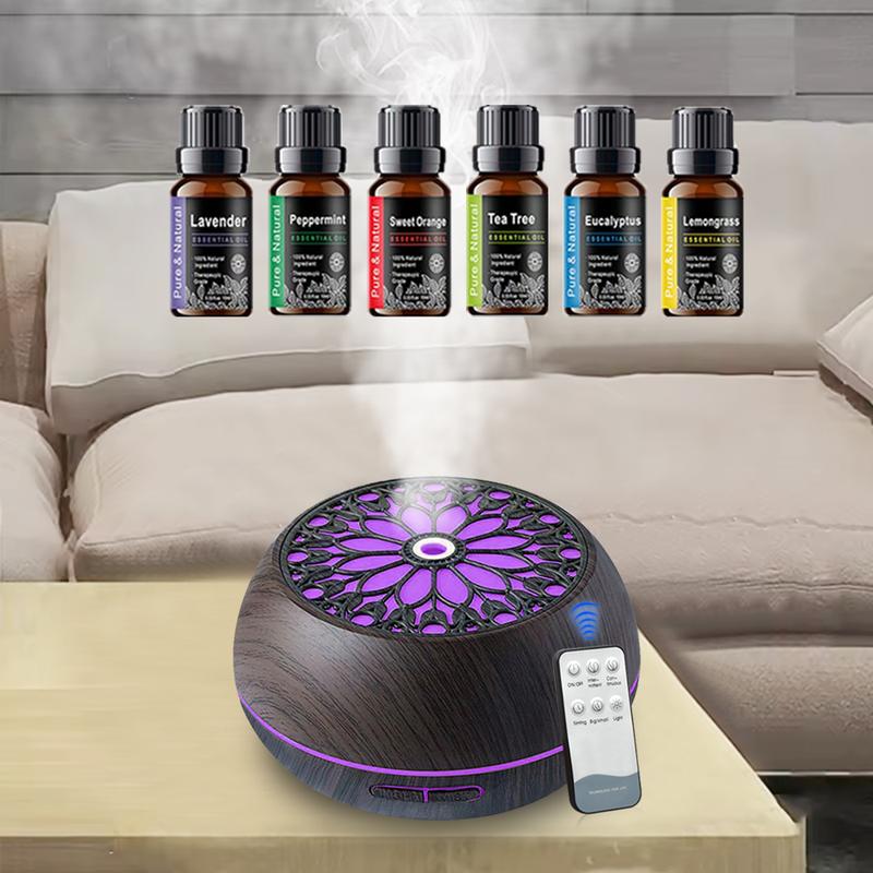 查看[550ml Smart Diffuser with 6 Oils App Remote, Custom Timer & RGB ...