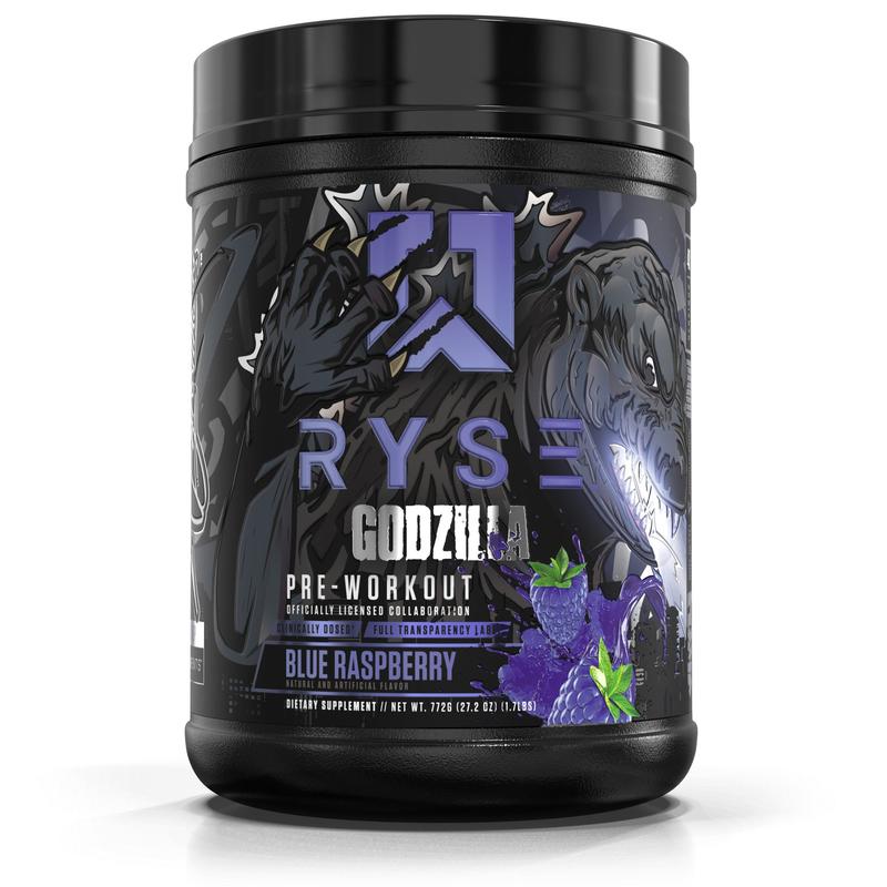 RYSE Noel Deyzel x Godzilla Pre Workout | Intense Pumps, Energy, & Focus | Citrulline & Beta Alanine | 400mg Total Caffeine | 40 Servings