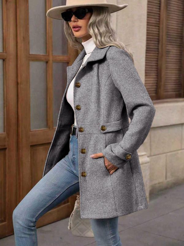 stylish coat，2025 Autumn Winter New Woolen Coat, E TikTok爆款商品分析 - GMV ...