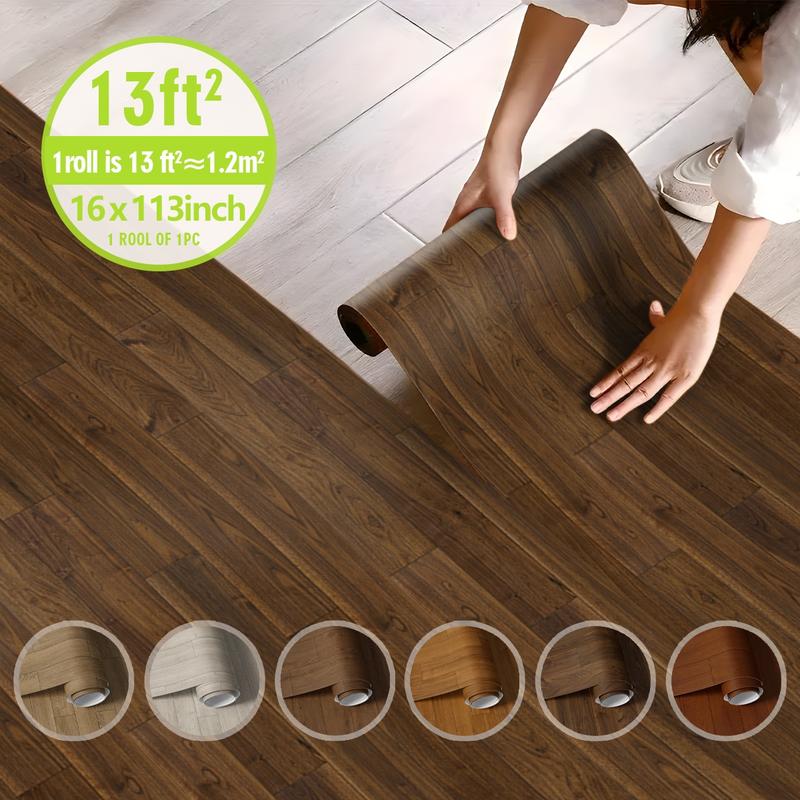 查看[Self-adhesive Wood-grain Pattern Floor Tiles, Peel and Stick ... - Wood Grain Tile Patterns For Hallways