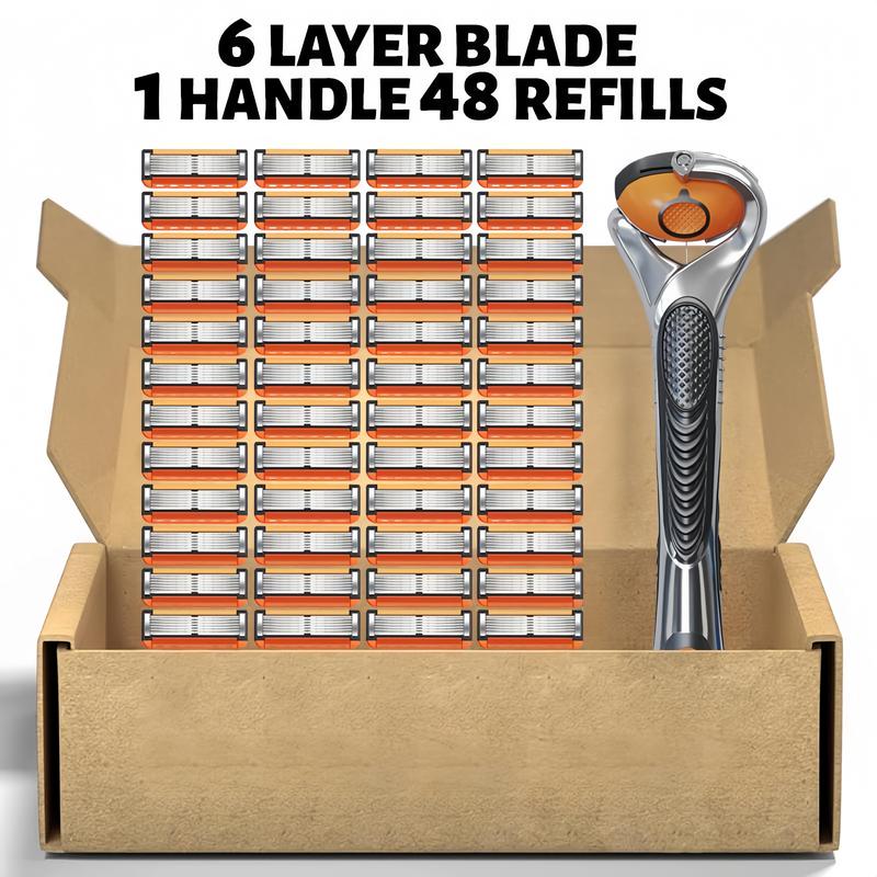 6mm Razorblade 6-Blade Razor Set - 48/24 Replacement Blades + 1 H TikTok爆款商品分析 - GMV ...