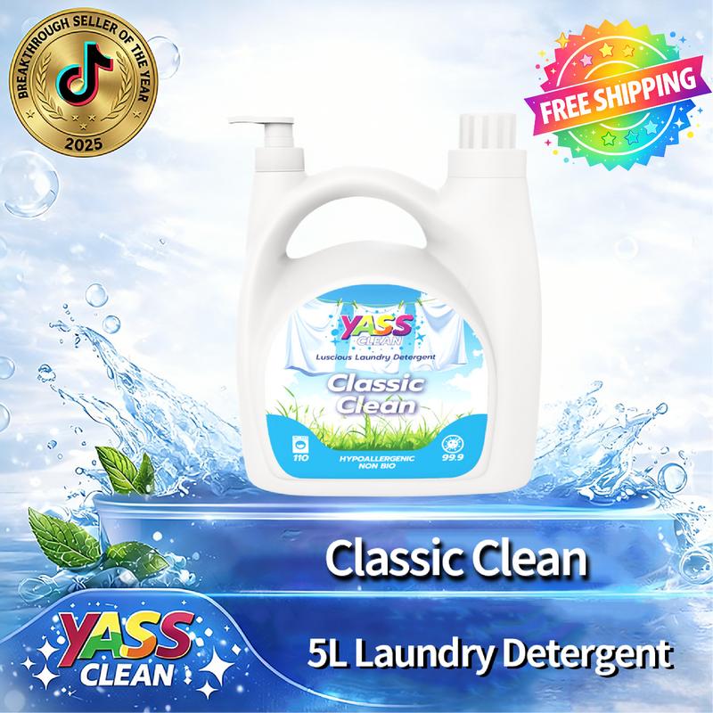 Yass Clean 5L Classic Clean Concentrated Laundry D TikTok爆款商品分析 - GMV ...
