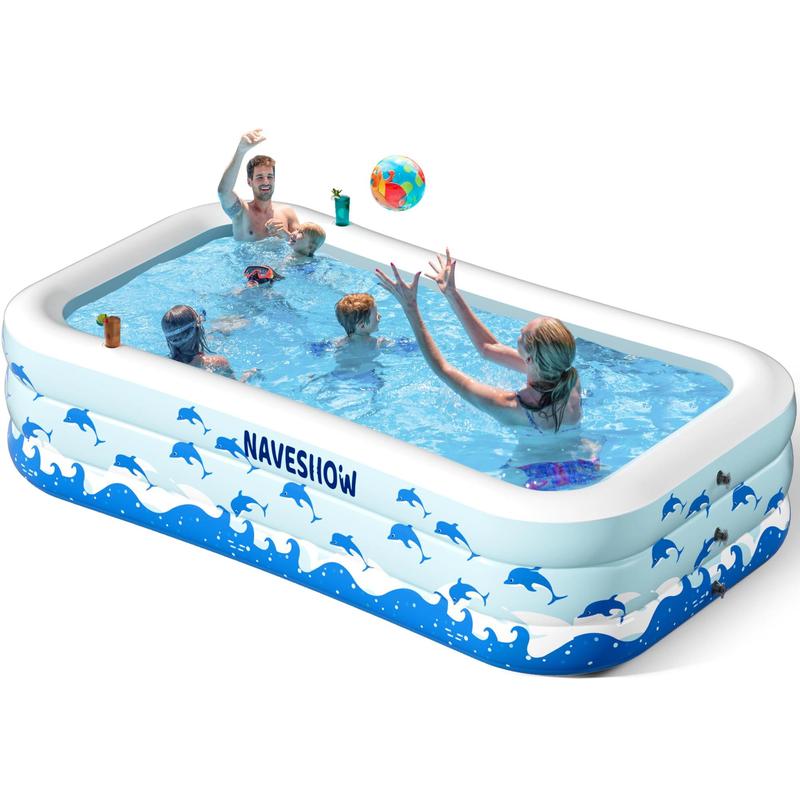 查看[Inflatable Swimming Pool With Seats 130