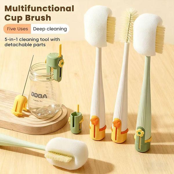 Multifunctional 5-in-1 Bottle Cleaning Brush Set f TikTok爆款商品分析 - GMV ...