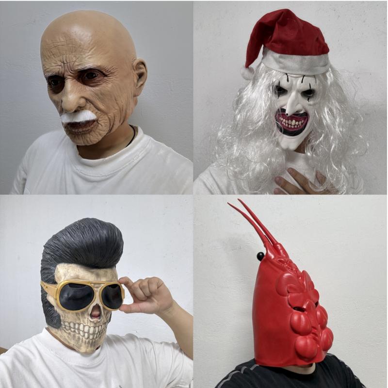 2025 Halloween Prank Masks Old Man Mask Realistic TikTok爆款商品分析 - GMV/销量 ...