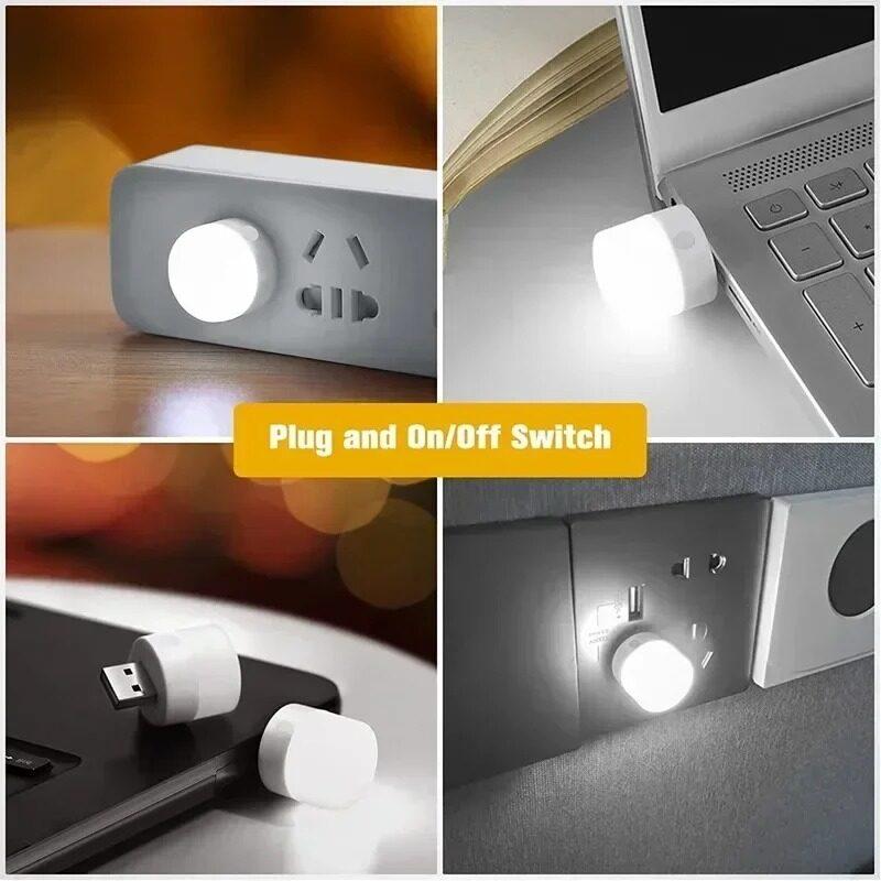 Usb Socket Light USB Night Light Mini LED Night Light USB Plug Lamp Power Bank Charging ...
