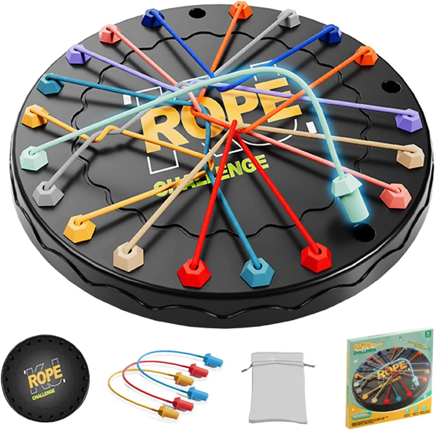 Untangle Two Ropes Challenge Rope Untangling Puzzle Game, Educational Strategy TikTok爆款商品分析 - GMV/销量 ...