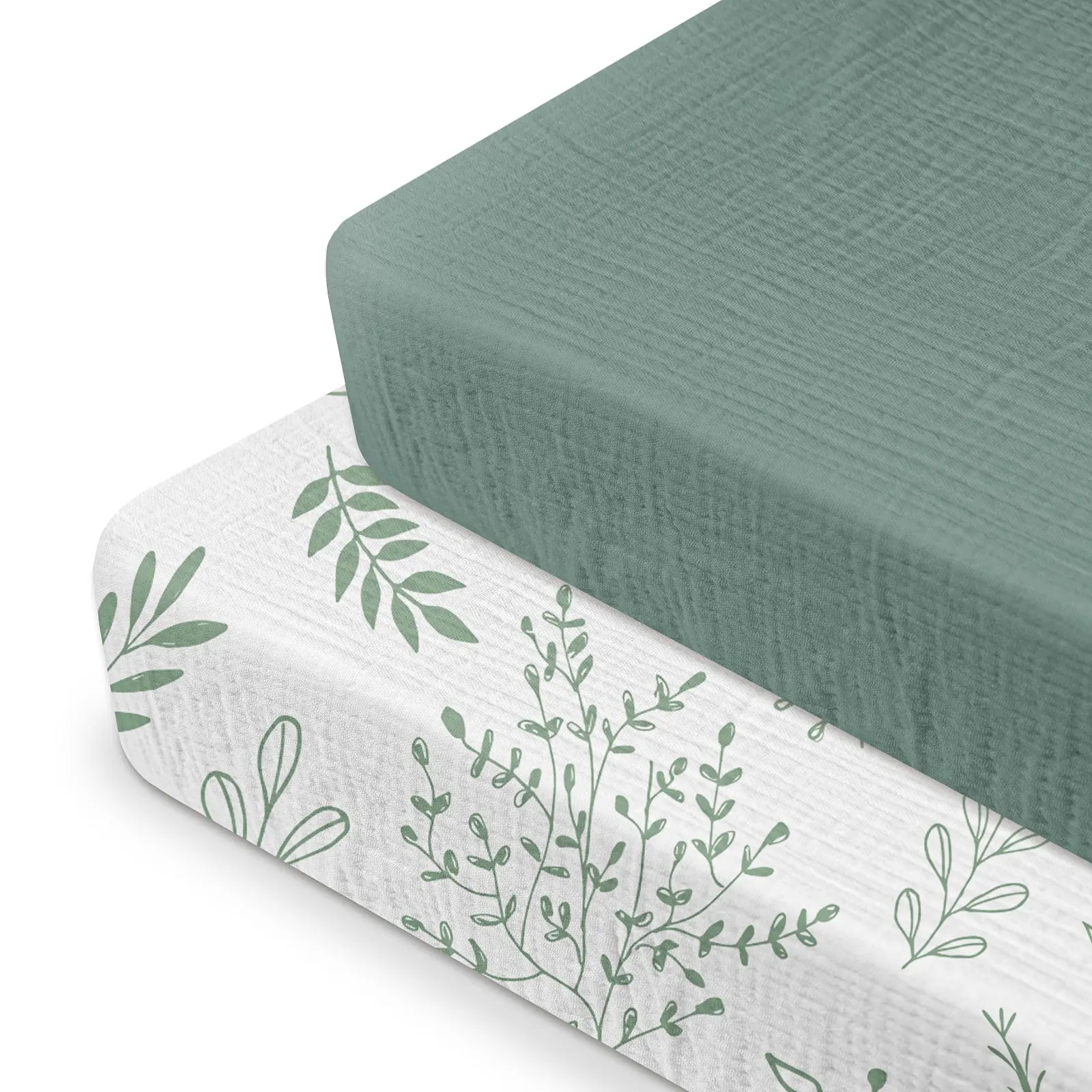 2 Pack Muslin Mini Crib Sheets, Soft Breathable St TikTok爆款商品分析 - GMV ...