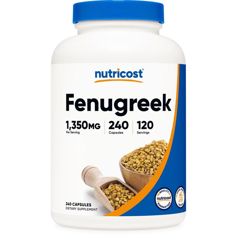 Nutricost Fenugreek Capsules 240 Capsules