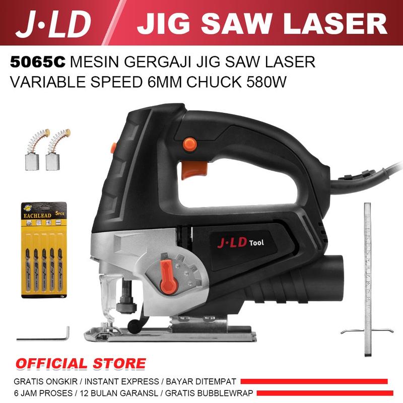 Hardplex 查看[JLD Mesin Gergaji Kayu Jig Saw Laser J5065C 580W 82MM 5 Tingkat ...