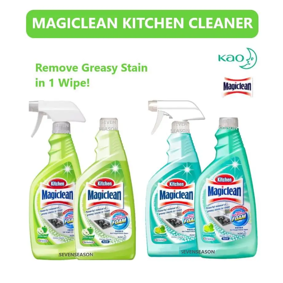 KAO MAGICLEAN KITCHEN CLEANER 500ML SPRAY REMOVE G TikTok爆款商品分析 - GMV ...