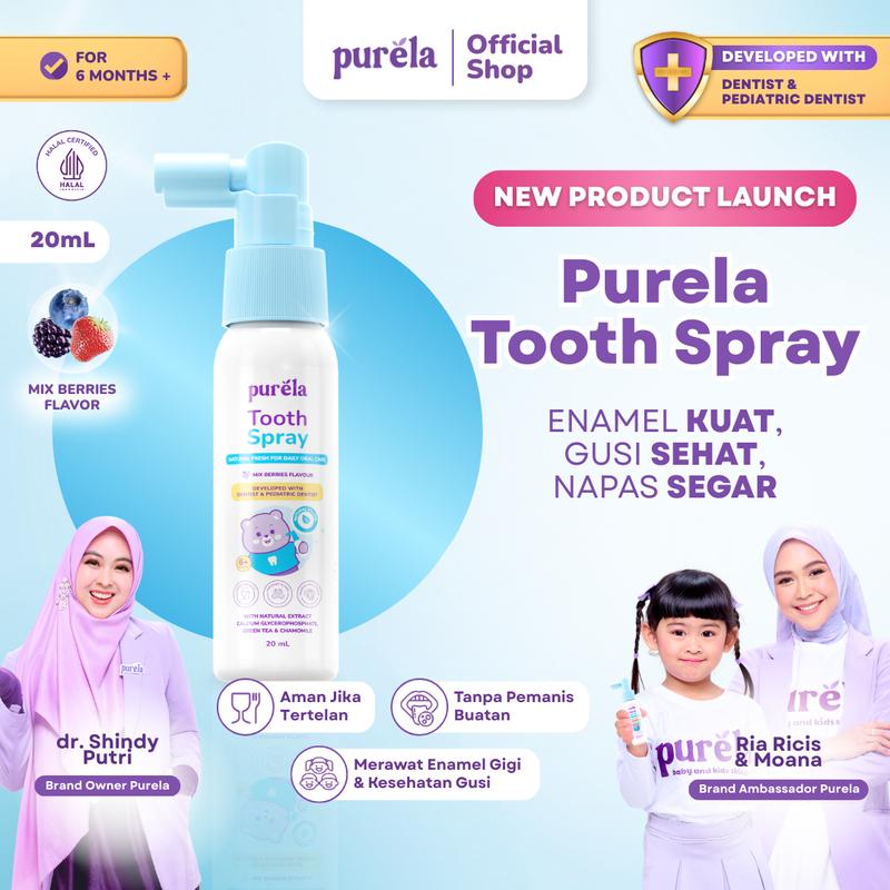 [OFFICIAL] PURELA TOOTH SPRAY (20ml) - Napas Segar TikTok爆款商品分析 - GMV ...