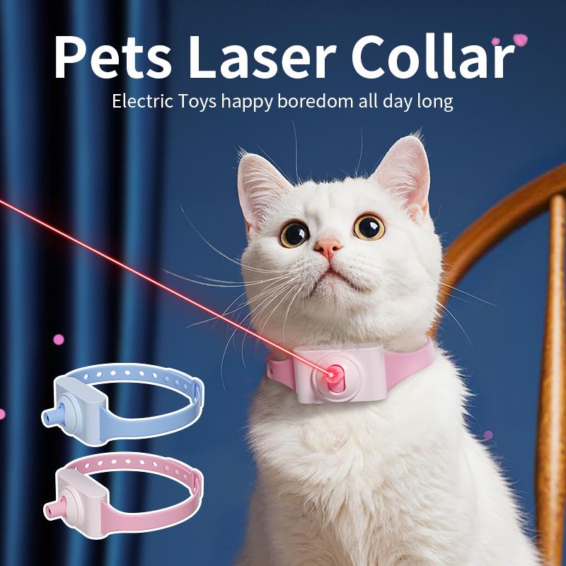 2pcs Smart Laser Cat Collars for Cats Rechargeable TikTok爆款商品分析 - GMV ...