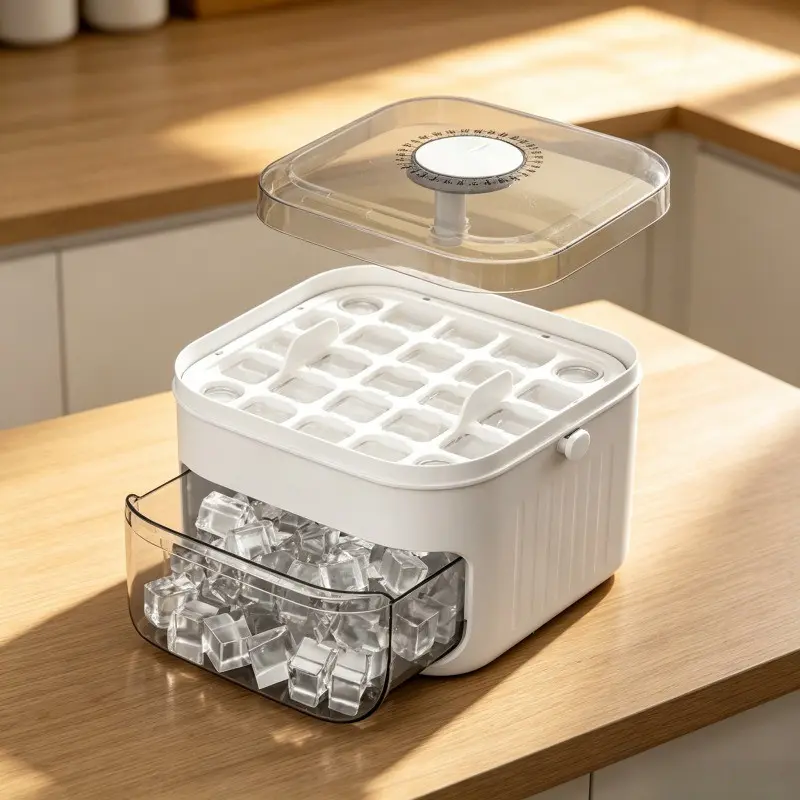 50-cube Extra-Large Push-Button Ice Tray with Ice TikTok爆款商品分析 - GMV/销量 ...