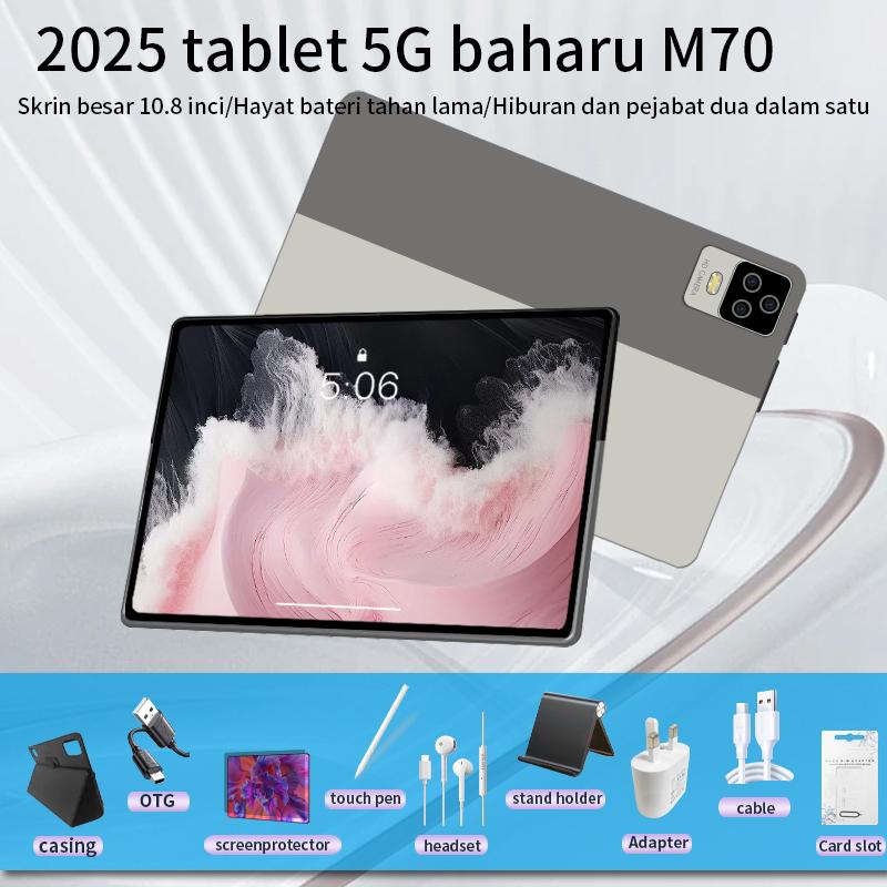 查看[[COD]2025 TabletM9 Pro 10.8 inci Skrin Penuh Android 14 10000mAh 5G ...
