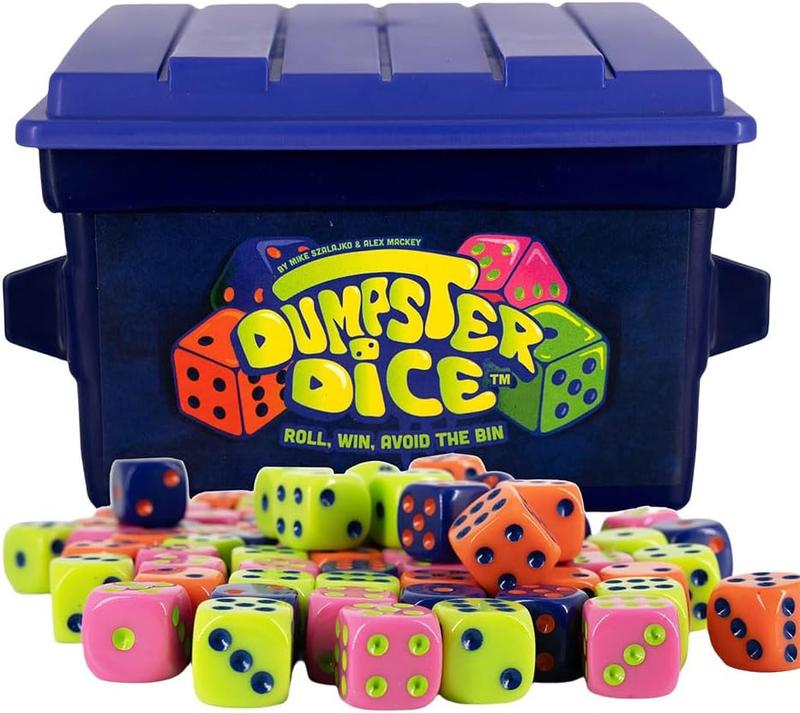 查看[Dumpster dice Fast-Paced Family Dice Game, Trash Dumpster Board ...