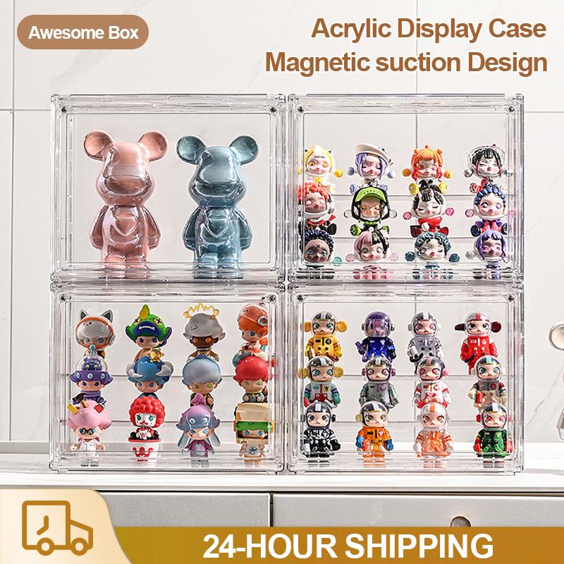 查看[Storage Acrylic Display Case Boxes Transparent Organizer Stackable ...