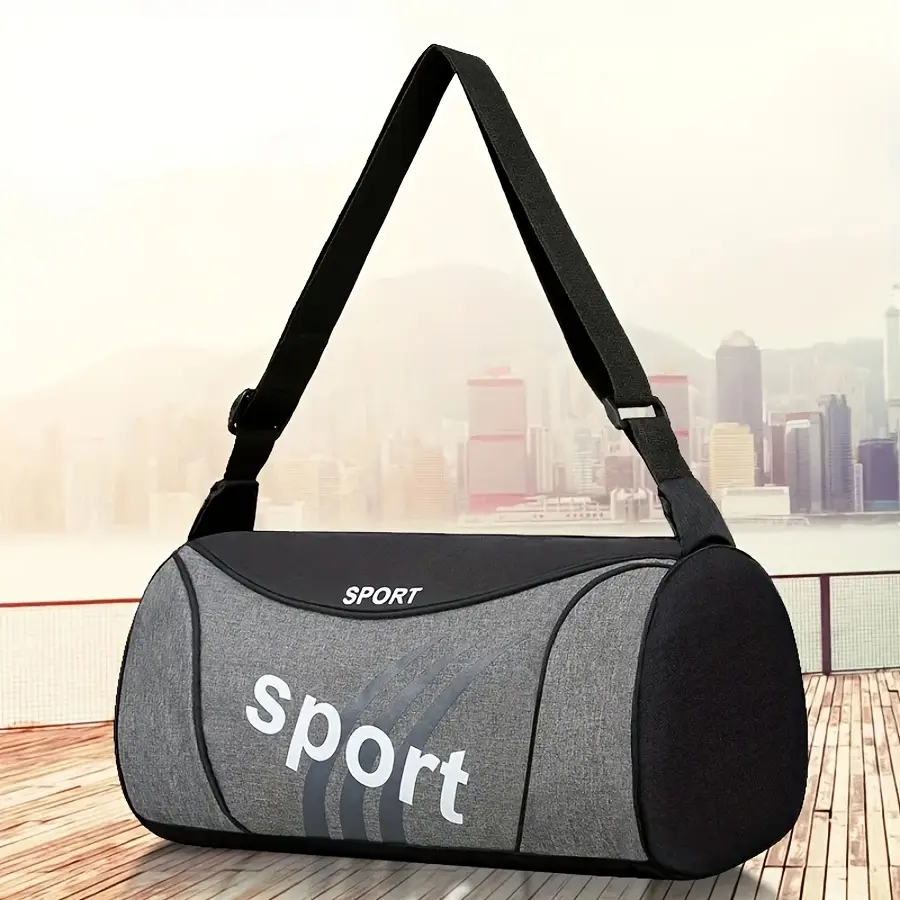 查看[Unisex Nylon Sports Duffel Bag - Waterproof Travel, Gym and Fitness ...