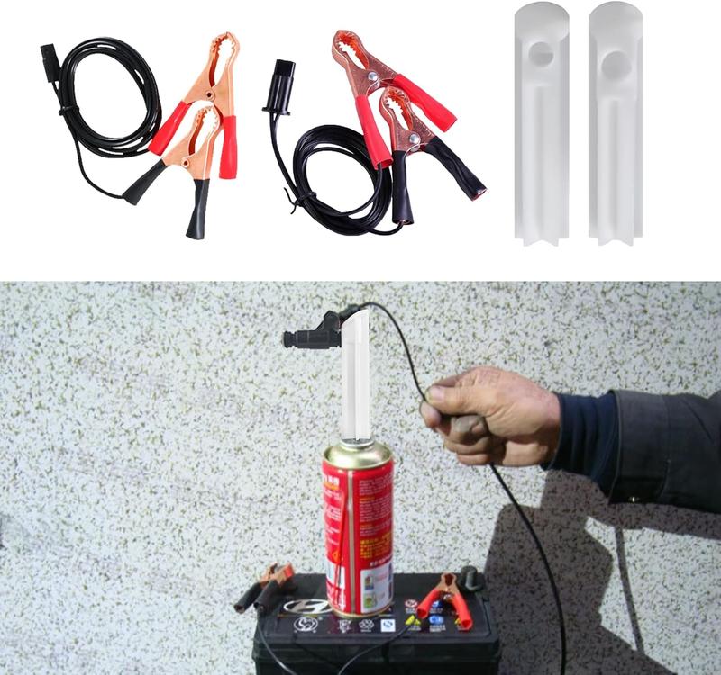 Universal Fuel Injector Cleaner Kit – Flush Adapter & Nozzle Cleaning Tool Set